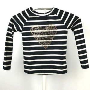 Baby Gap Active Wear Long Sleeve Swim Shirt Black